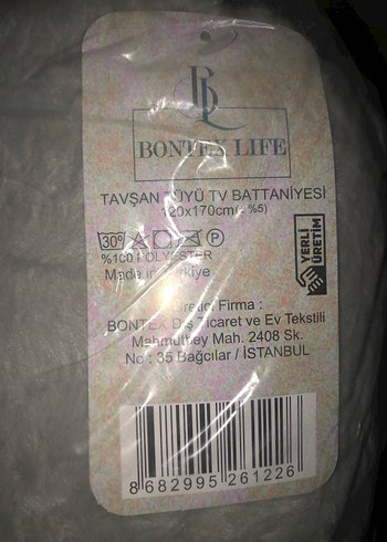 Gri Kareli Yumuşak Battaniye - Görsel 2