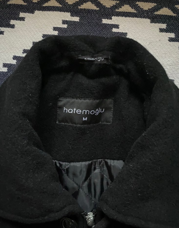 HATEMOĞLU ERKEK SİYAH KABAN TERTEMİZ !!! - Görsel 2