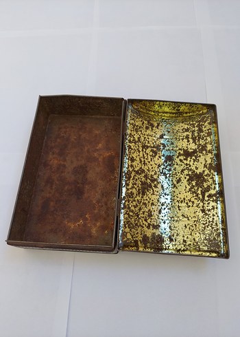 ÖZEL ANTİKA DİKİŞ KUTUSU 68 SENELİK ! TERTEMİZ ! - Görsel 4