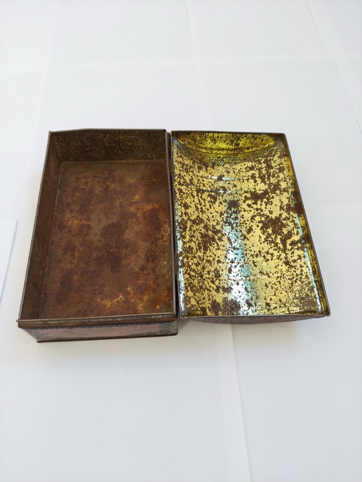 ÖZEL ANTİKA DİKİŞ KUTUSU 68 SENELİK ! TERTEMİZ ! - Görsel 3