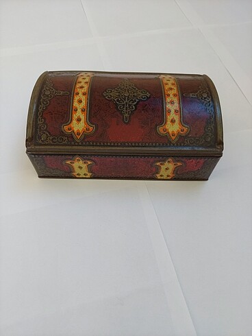 ÖZEL ANTİKA DİKİŞ KUTUSU 68 SENELİK !!! - Görsel 8