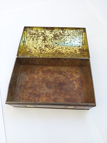 ÖZEL ANTİKA DİKİŞ KUTUSU 68 SENELİK !!! - Görsel 10