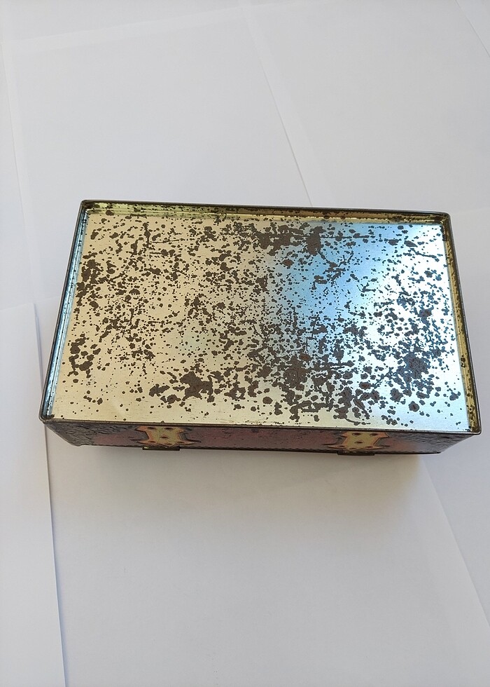 ÖZEL ANTİKA DİKİŞ KUTUSU 68 SENELİK !!! - Görsel 2