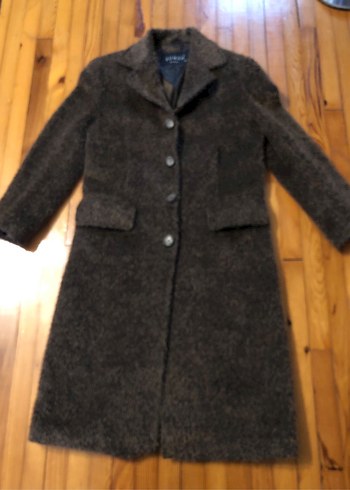 1998 yılına ait Roman vintage 38 beden yün kadın palto - Görsel 2