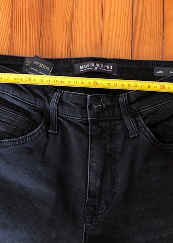 Mavi 30-34 beden erkek kot pantolon - Görsel 5