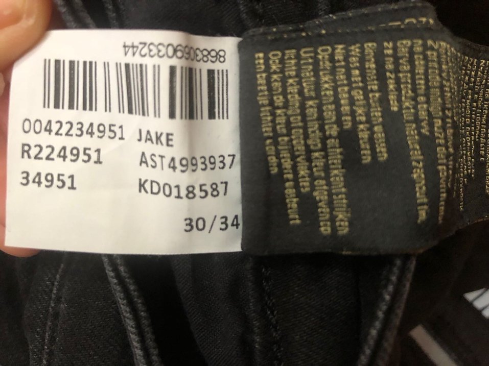 Mavi 30-34 beden erkek kot pantolon - Görsel 4