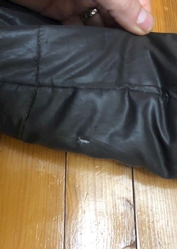 Vintage çift taraflı kuş tüyü Kadın Kışlık Kürk Detaylı  M beden - Görsel 7