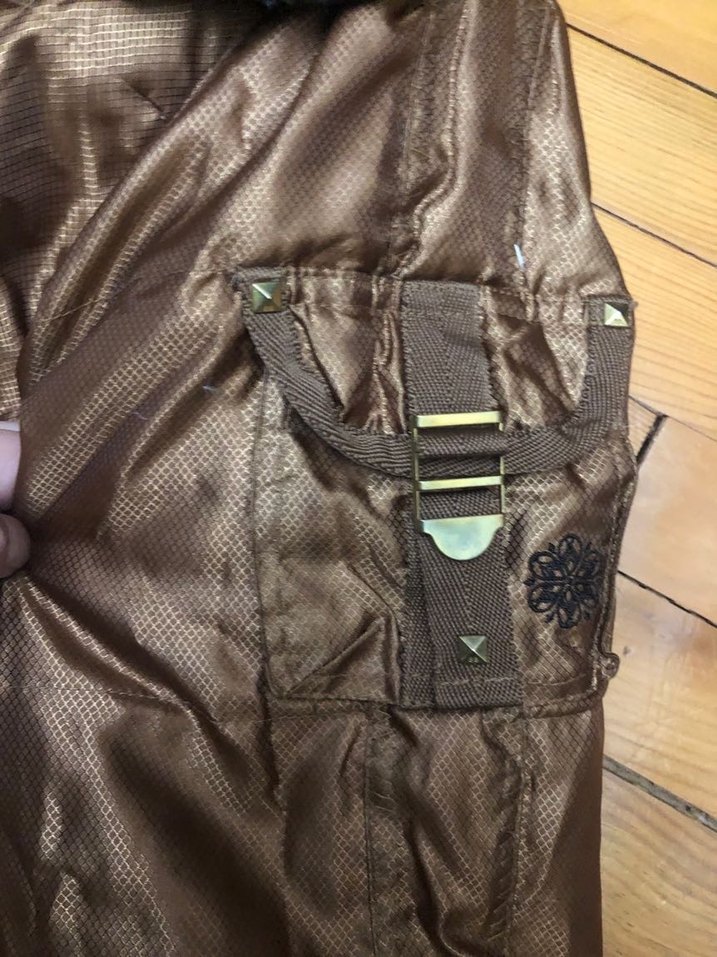 Vintage çift taraflı kuş tüyü Kadın Kışlık Kürk Detaylı  M beden - Görsel 5