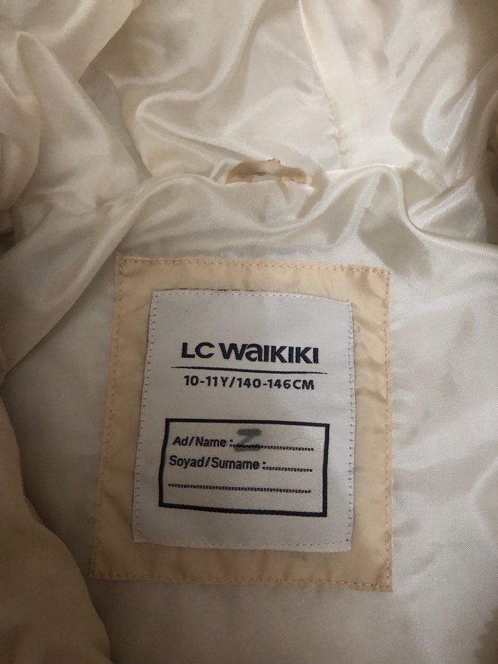 Lcw 10-11 yaş kız çocuk Kapüşonlu Bej Yelek - Görsel 4