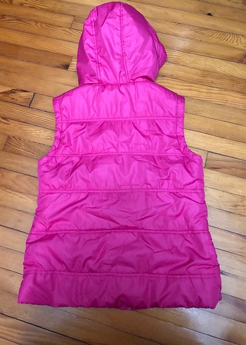 Lcw 15-16 yaş Kız Çocuk Kapüşonlu Pembe Şişme Yelek - Görsel 2