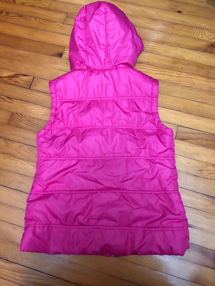 Lcw 15-16 yaş Kız Çocuk Kapüşonlu Pembe Şişme Yelek - Görsel 2