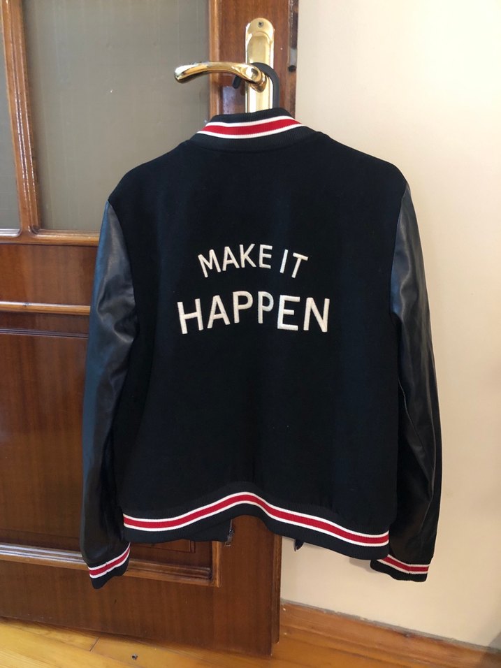 Lcw Siyah kale kolları Deri Kadın Ceket - Görsel 2