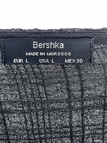 l Beden siyah Renk Bershka Kısa Elbise %70 İndirimli.