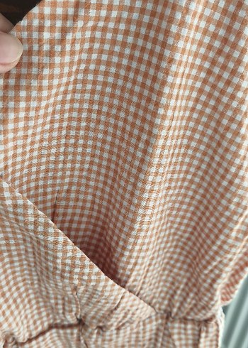 Bej Keten  Tulum - Görsel 5