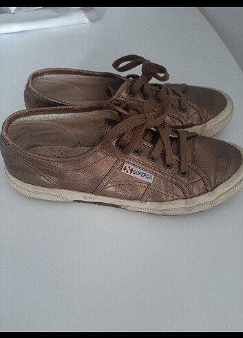 37 Beden kahverengi Renk Orjinal superga