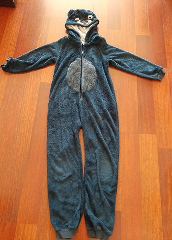 Kapüşonlu Çocuk Uyku Tulum Pijama