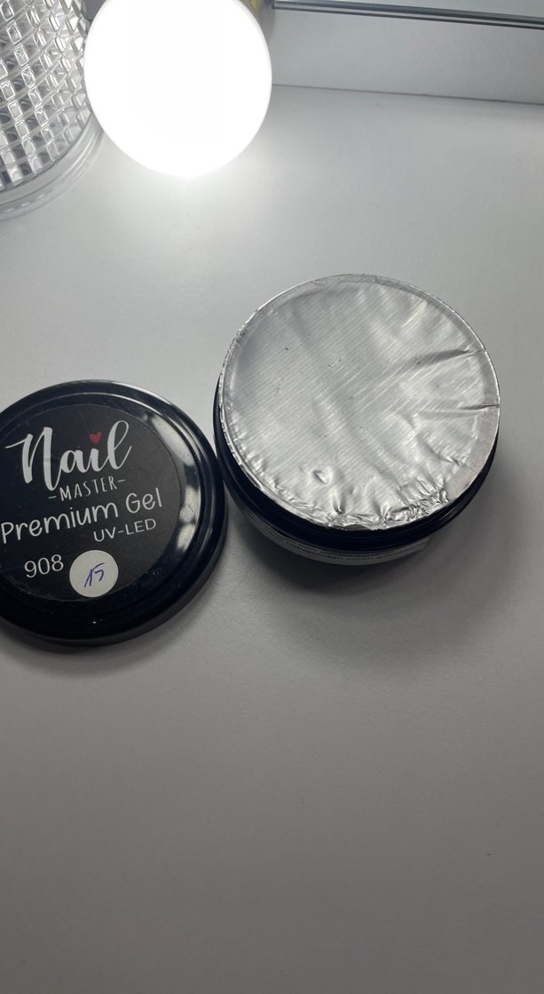 Nail Master Premium UV-LED Jel rakı beyazı - Görsel 2