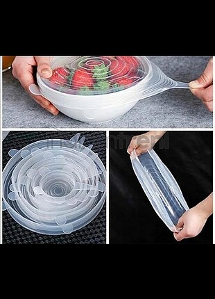 6 lı silikon kapak