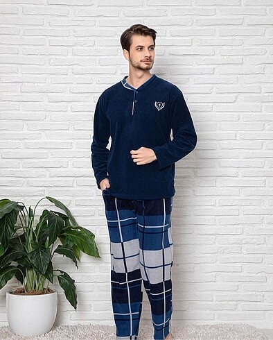 Erkek polar pijama takımı