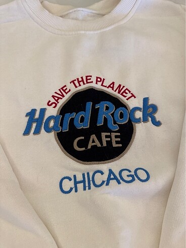 xl Beden beyaz Renk HARDROCK CAFE Sweatshirt