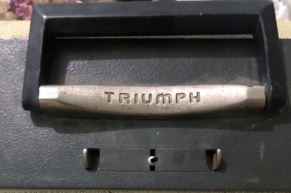 Antika TRIUMPH Gabriele 10 Daktilo - Görsel 5