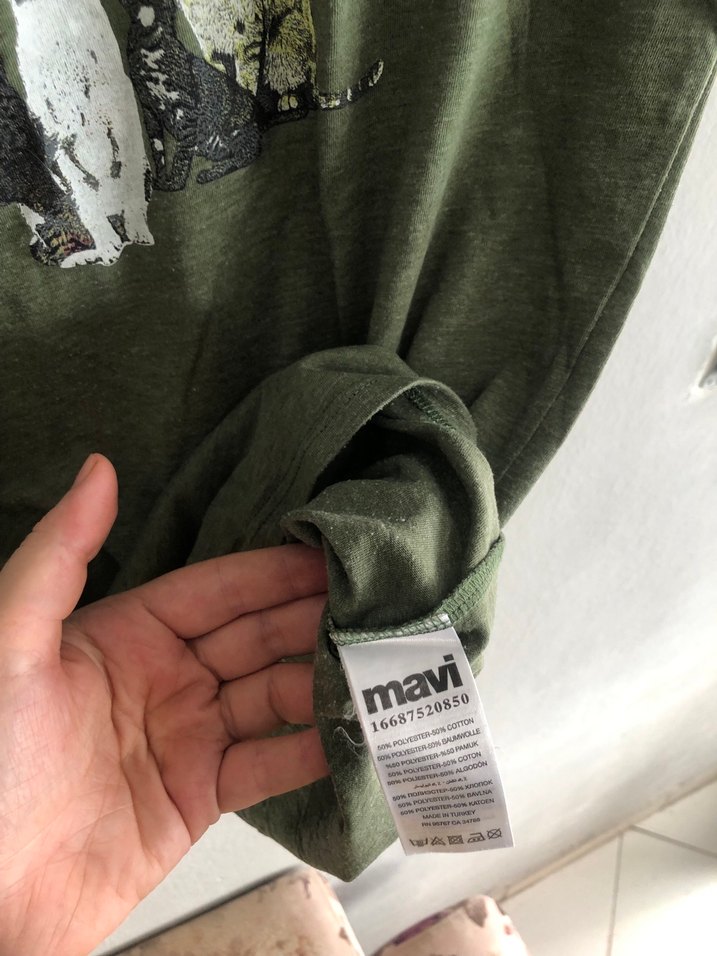 Mavi Tişört sorunsuz - Görsel 4