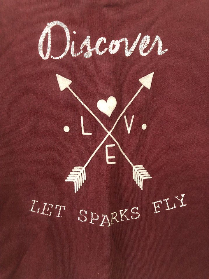 Mavi Bordo Pamuklu Uzun Kollu Sweatshirt - Görsel 2