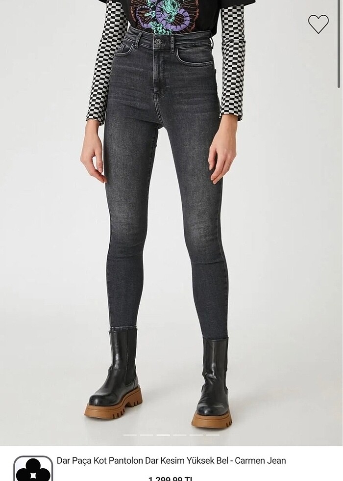 Koton carmen jeans - Görsel 2