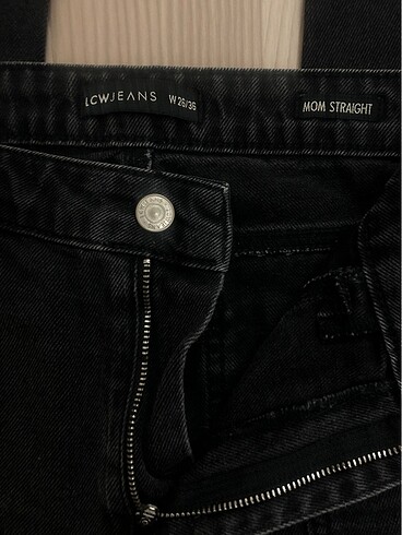s Beden gri Renk LCW mom jean