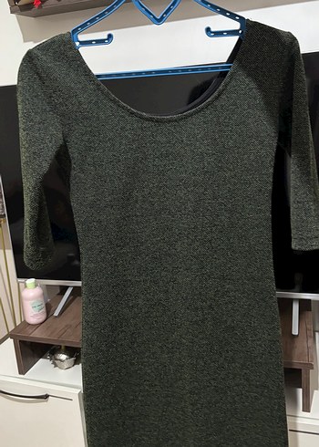 Diğer Koyu Yesil Etnik Elbise