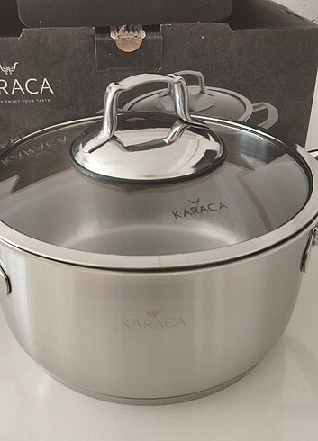  Beden Karaca bianca çelik tencere 