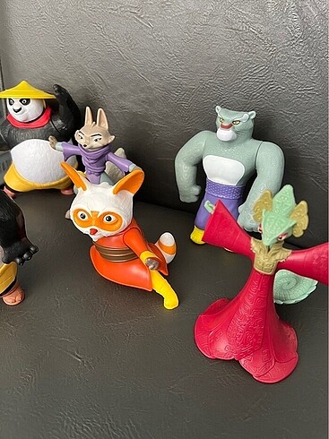 Beden Kung fu panda figür oyuncak