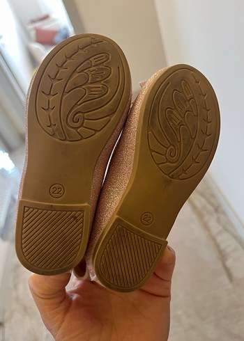 Pembe Fiyonklu Kız Babet Ayakkabı - Görsel 3