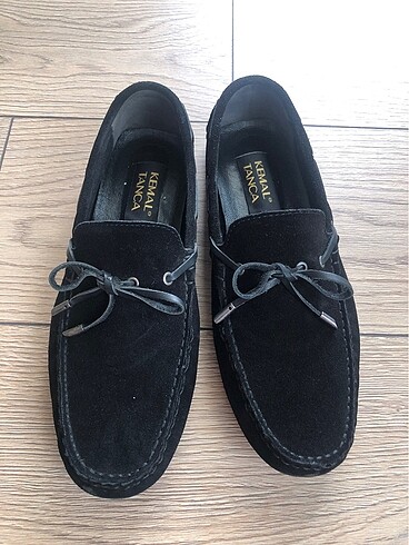 Kemal Tanca erkek loafer süet ayakkabı