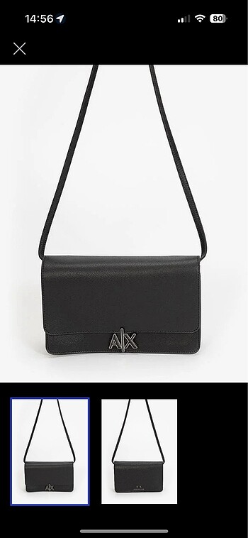 Armani Exchange Siyah çanta