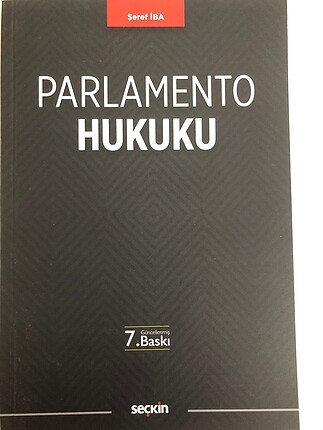 parlamento hukuku Şeref İba