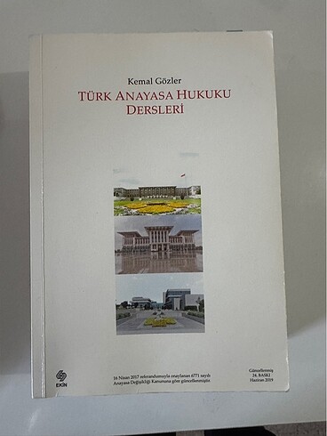 Türk Anayasa Hukuku Dersleri Kemal Gözler