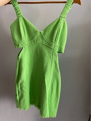 m Beden yeşil Renk Berhska elbise