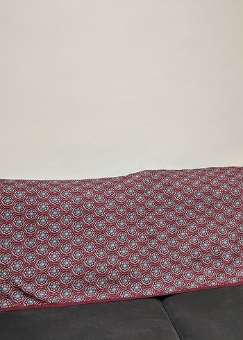 Qef Bordo Daily Print Şal - Görsel 4