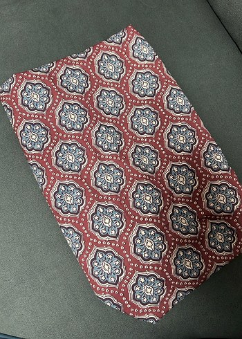 Qef Bordo Daily Print Şal - Görsel 2