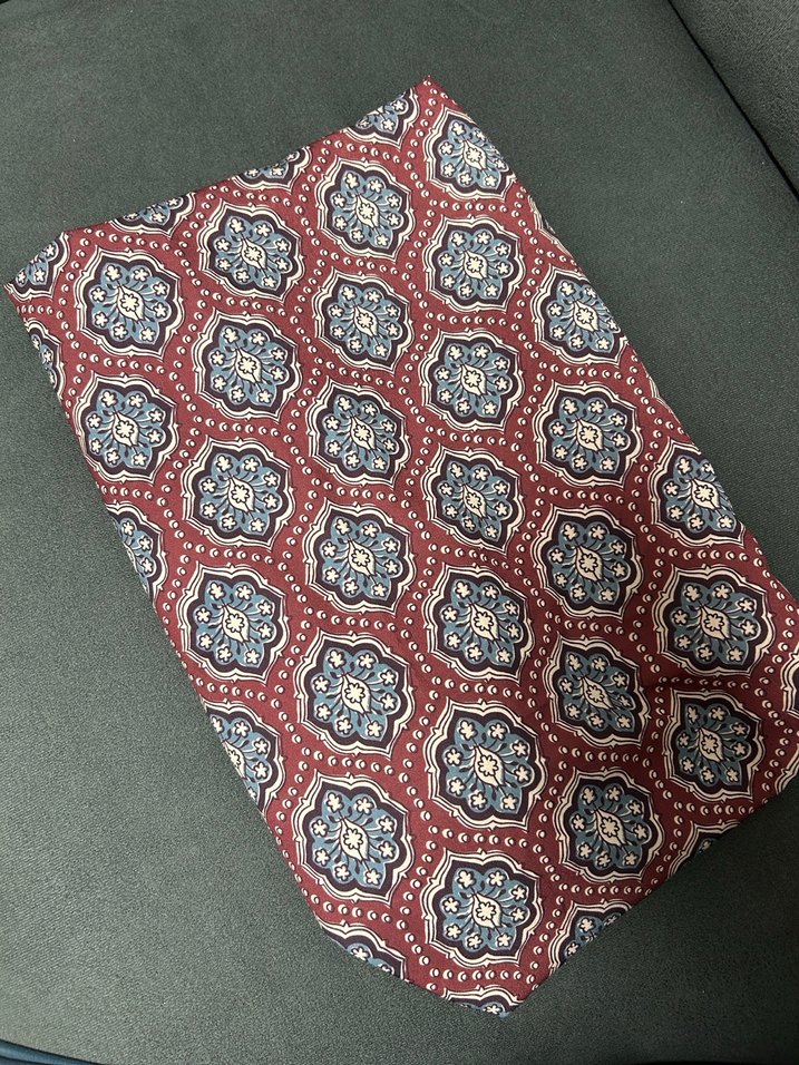 Qef Bordo Daily Print Şal - Görsel 2