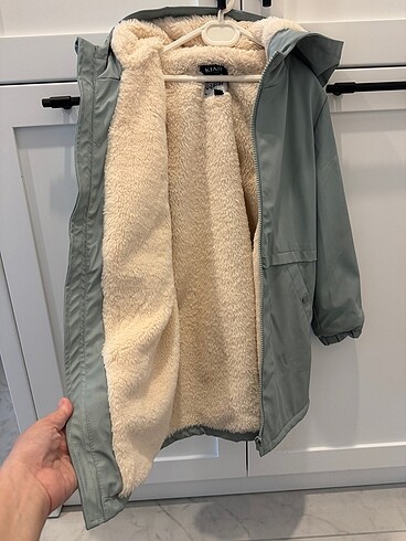 8 Yaş Beden turkuaz Renk Zara mont
