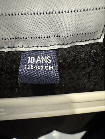 9 Yaş Beden lacivert Renk Zara mont