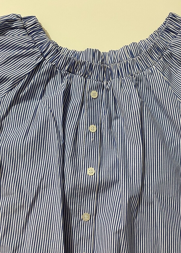 Kol detaylı bayan gömlek - Görsel 4