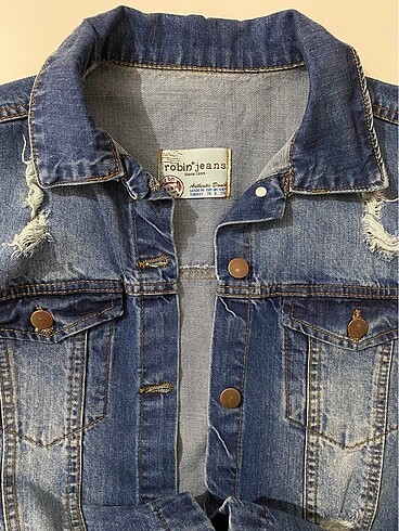 Bayan kot ceket - Görsel 3