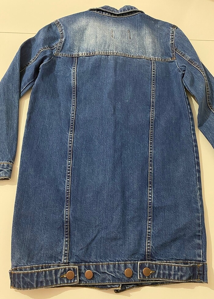 Bayan kot ceket - Görsel 5