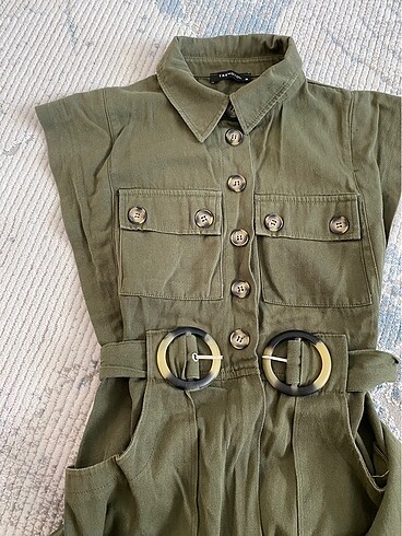 Haki renk tulum - Görsel 7