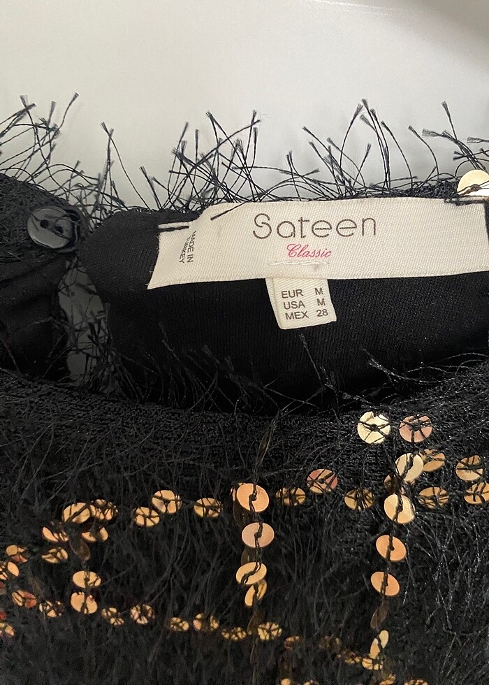 Payetli elbise - Görsel 5