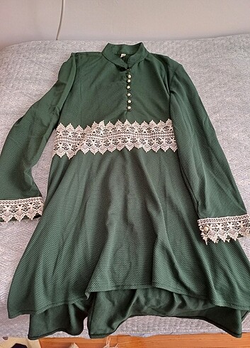 Yeşil tunik