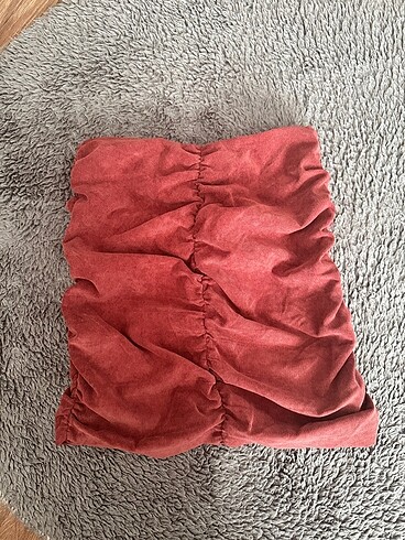 zara bordo etek